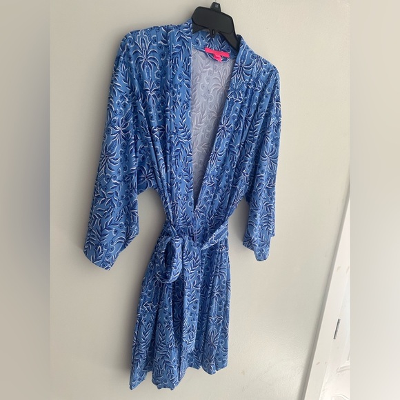 Lilly Pulitzer Vibrant Blue Swim Cover-Up - Picture 7 of 8